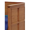 Louvre Panel Detail with Tapered Edges on Daybed
