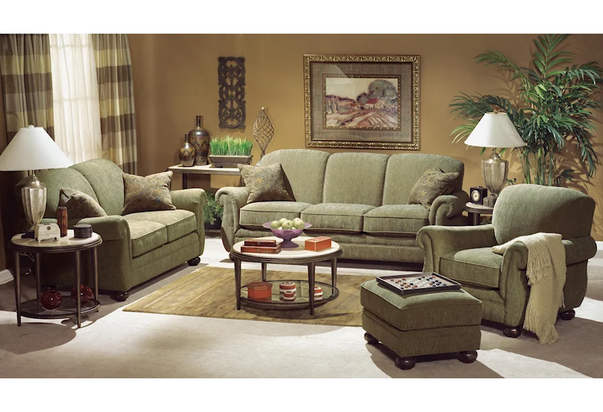 Winston Stationary Living Room Group by Flexsteel at Mueller Furniture