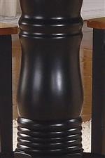 Subtly Turned Pedestal Base