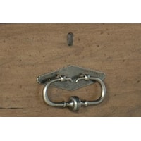 Metal Bail Pull Hardware with Backplate