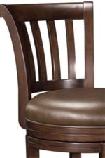 Slat Back Chair & Upholstered Seat