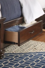 Side Rail Bed Storage Option