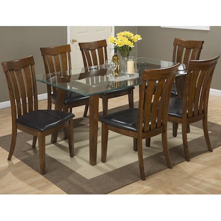 72" Rectangle Table and Chair Set
