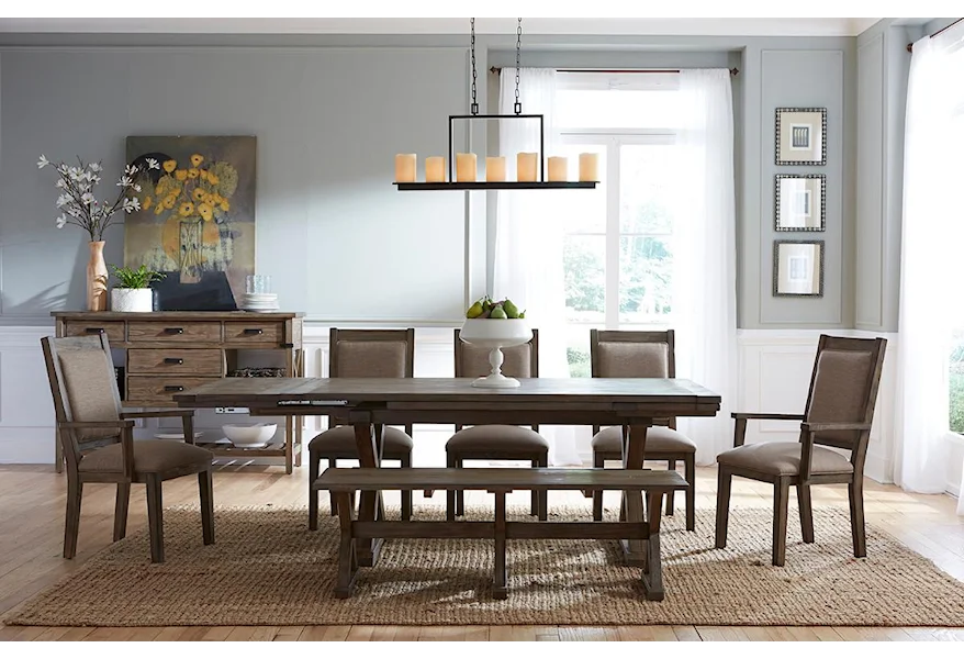 Foundry Formal Dining Room Group by Kincaid Furniture at Belfort Furniture