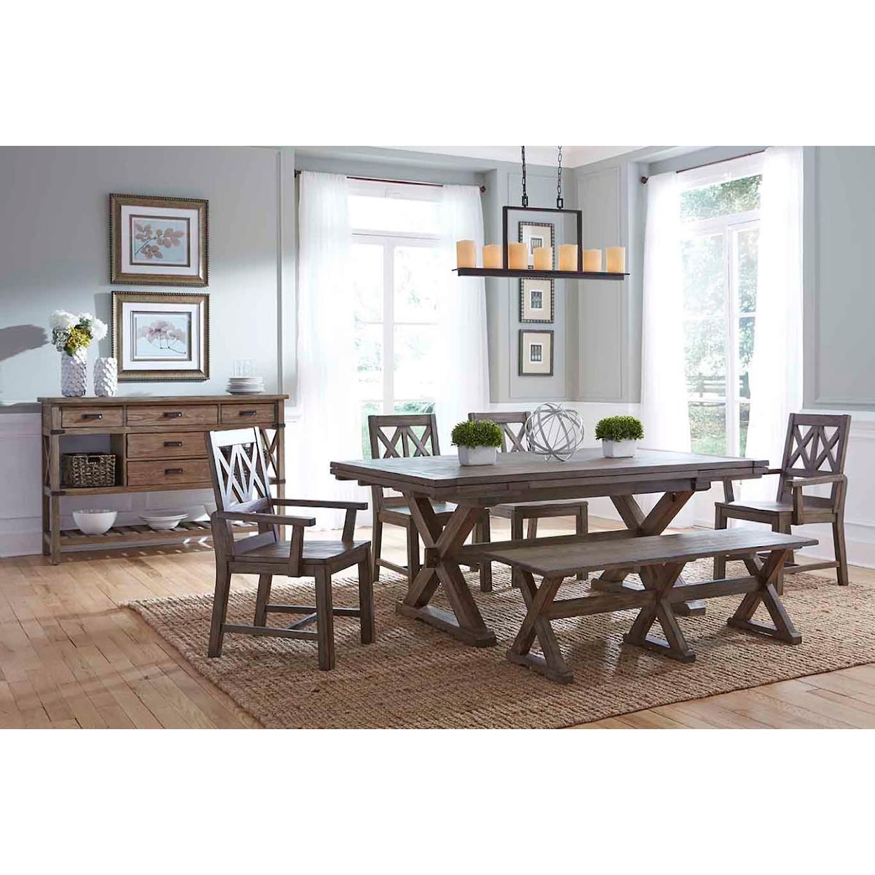 Kincaid Furniture Foundry Formal Dining Room Group