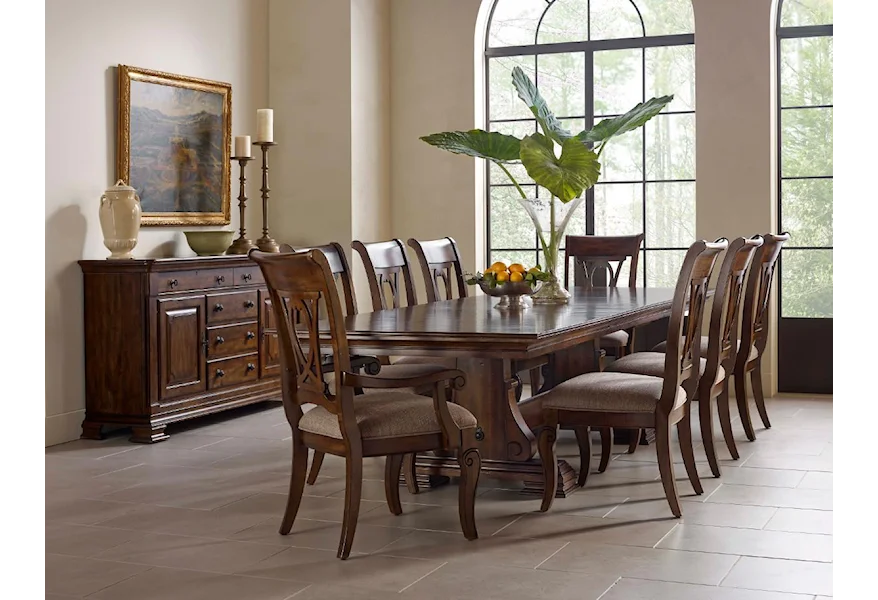 Portolone Formal Dining Room Group by Kincaid Furniture at Esprit Decor Home Furnishings