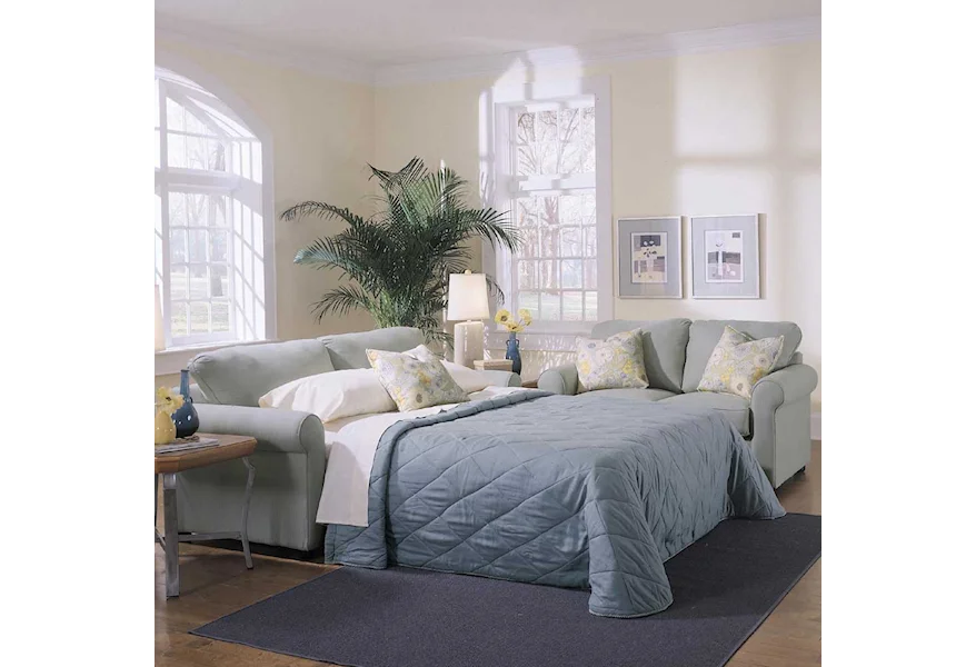Brighton Stationary Living Room Group by Klaussner at Wayside Furniture & Mattress