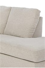 Loose Back Pillows for Added Comfort
