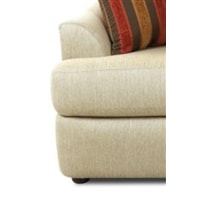 Slightly Flared Contemporary Arm