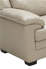 Pillow Arms and Low Wood Block Feet
