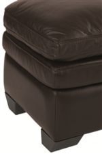 Plush Upholstered, Pillow Top Seats Create a Sink-Into Comfort with Polyurethane Filling