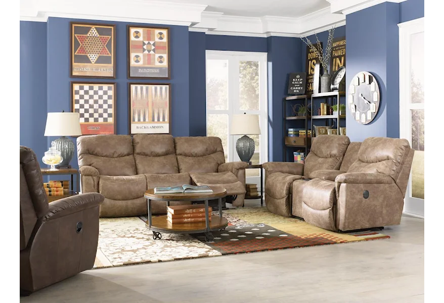 James Reclining Living Room Group by La-Z-Boy at Conlin's Furniture