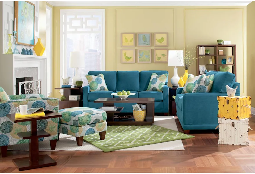Kennedy Stationary Living Room Group by La-Z-Boy at Conlin's Furniture