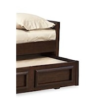 Optional Trundle Drawer Is Accommodated by All Bed Frames