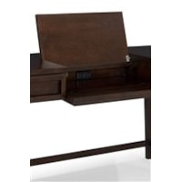 Study Desk Features a Pop-up Lid and a Pull-Out Laptop Workspace or Keyboard Storage Area