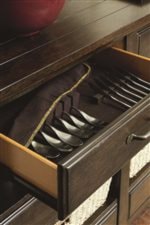 Select Dining Items Feature a Silver Tray to Help Protect and Organize your Serving Items