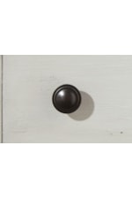 Oiled Bronze finished knob hardware