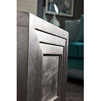 Select Pieces Dazzle with Mirror Inserts and Hand-Applied Silver Leaf