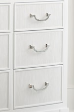 Select Pieces Feature Embossed Drawer and Door Fronts