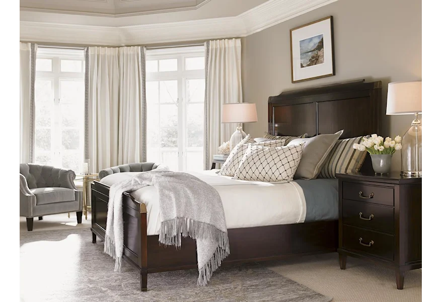 Kensington Place King Bedroom Group by Lexington at Malouf Furniture Co.