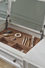 Lift Top Mirror and Jewelry Storage