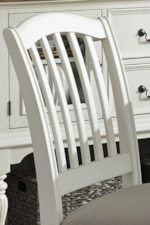 Counter Height Chair Slat-Back