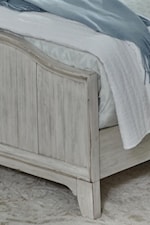 Panel bed footboard