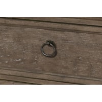 Knob pull in Antique Brass finish
