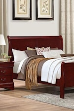 Sleigh Bed Headboard