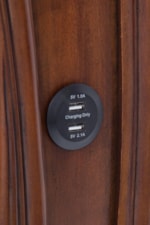 Built-In USB Port on the Headboard