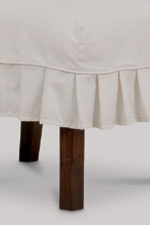 Exposed Wood Legs and Skirt
