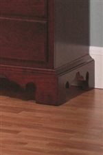Millcraft Elegant River Bend Nightstand with 3 Drawers