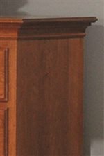 Millcraft Victoria's Tradition Nightstand with 3 Drawers