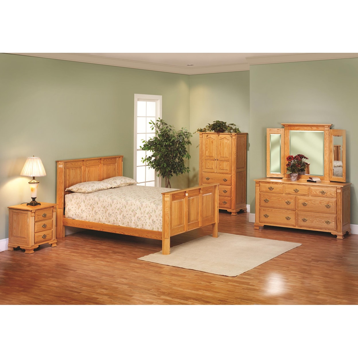 Millcraft Journeys End King Bedroom Group 1