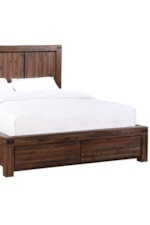 Wood Storage Footboard