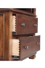 Dovetail Drawer Construction and Metal Side Glides