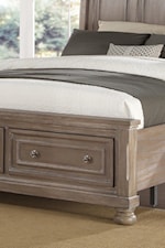 Storage Drawers in Bed's Footboard
