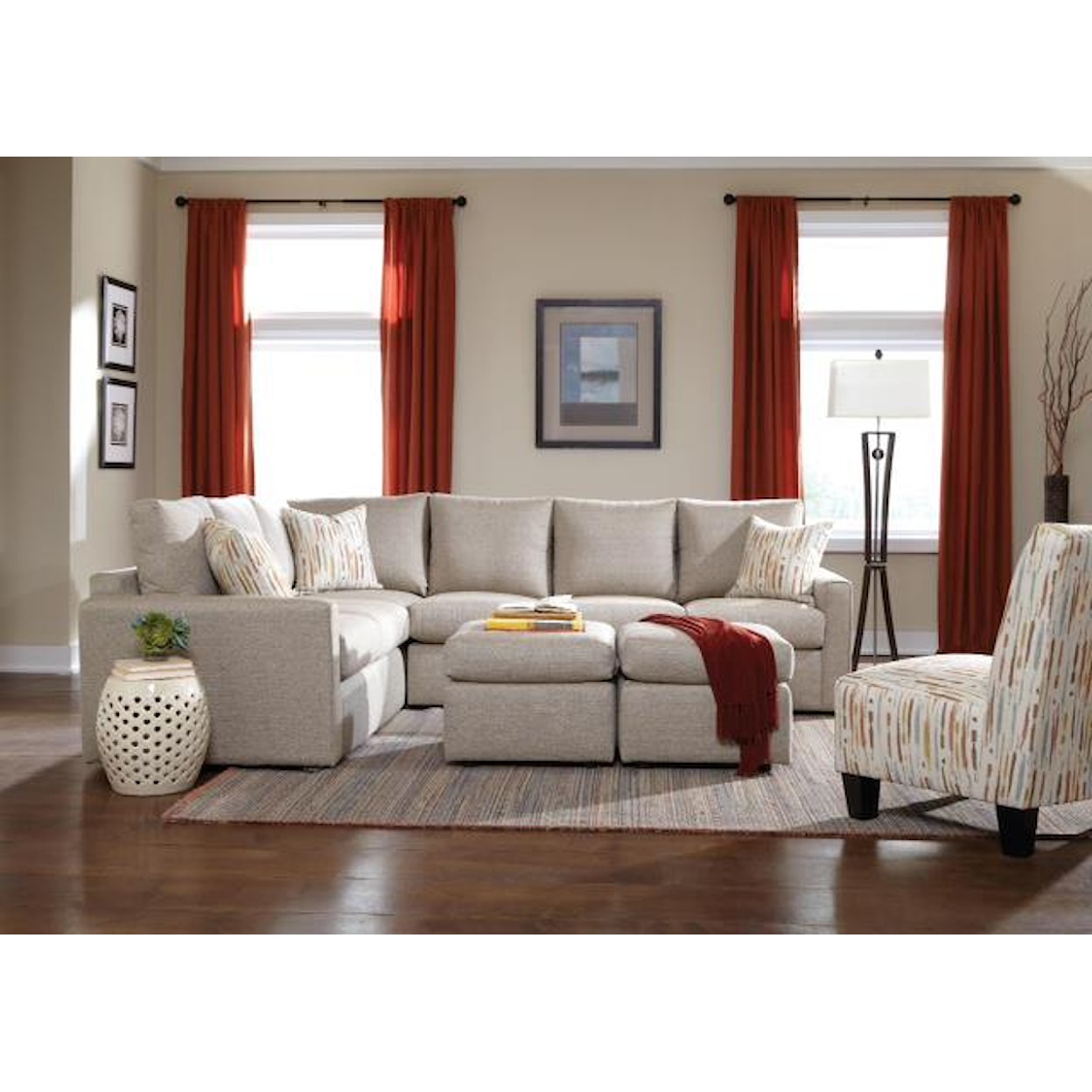 Overnight Sofa 26 Frame Stationary Living Room Group