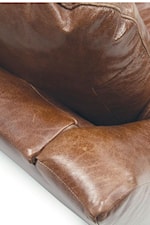 Semi-attached back cushions
