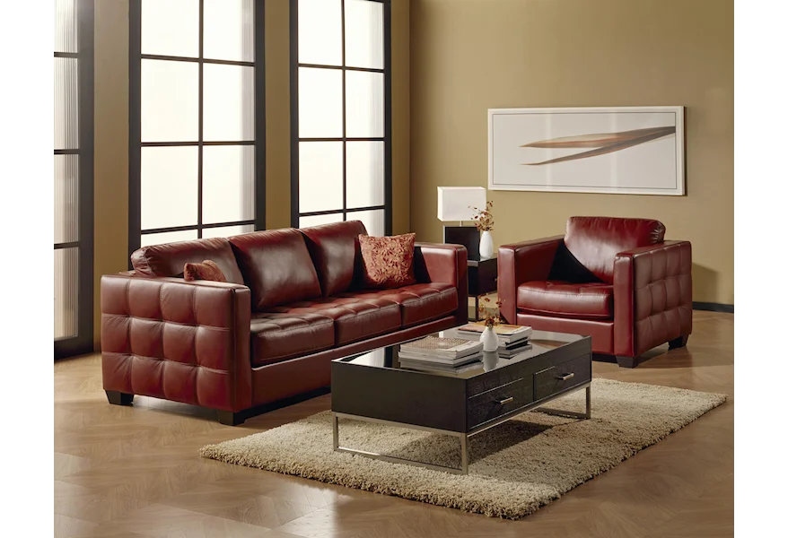 Barrett  Stationary Living Room Group by Palliser at Belfort Furniture