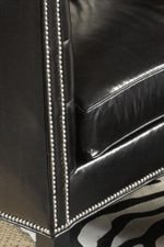 Studded, Nail Head Trim Borders Sharp Upholstered Edges for a Modern Look of Embellishment