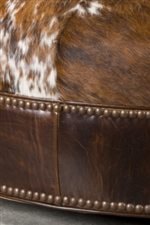 Traditional Styled Nail Head Trim Creates a Studded Furniture Element that can Convey Classic Elegance as Easily as Rustic Decoration