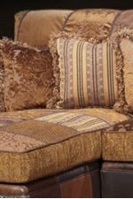 High Resiliency Foam Cushion Cores Feature a Specially Contoured Edge that Gives Cushions a High Crowned Look, Providing Luxurious Comfort and Long-Term Style Retention.