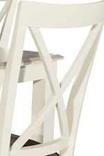 "X"-Back Chair Design
