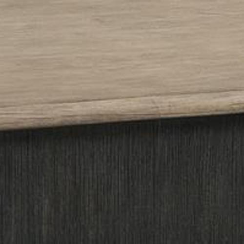 Antique Oak/Matte Black Two Tone Finish