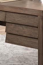 Some Drawers Feature Louvered Fronts