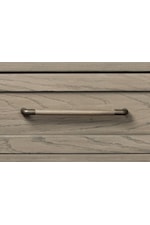 Thin Bar Pull Hardware with Wood Handles