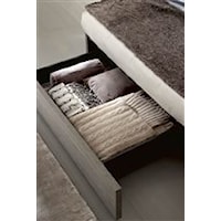 Bed Available with Footboard Storage Drawer