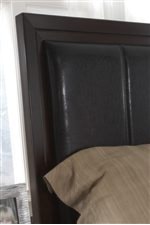 Leather Upholstered Headboard for Comfort and Style