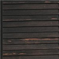 Antiqued Black Paint Finish